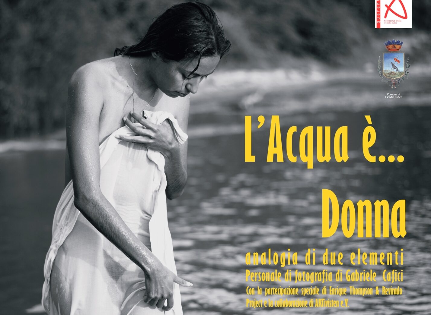 Agua… Mujer: Un puente entre Sicilia y México Gabriele Caffisi en exhibición en Ligodia Eubia